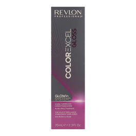Revlon Color Excel Gloss 7.11 Rubio Medio Ceniza Intenso (Smokey Ice) Coloración Ácida sin Amoníaco con Reflejos Fríos y Brillo Espejo 70ml