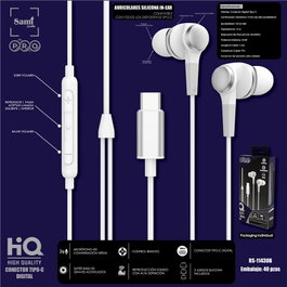 SAMI Sami Pro Auricular Blanco Conector Tipo C Digital