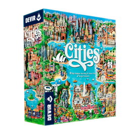 Devir Cities Juego de Mesa de Construcción Urbana