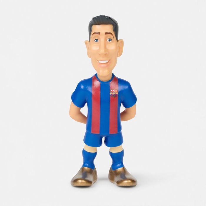 Minix Figura Futbol FCB Lewandowski 7cm Barcelona PVC Jugador Minix Figura Futbol FCB Lewandowski 7cm Barcelona PVC Jugador