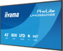 Iiyama LH4366UHSB-B1AG 43'' 4K Ultra HD Android Monitor Profesional Negro