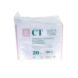 INDAS Compresa Higiénica Ct Maternity Algodón 20 Unidades