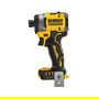 DeWALT DCF860NT-XJ Destornillador de Impacto 1/4" 18V Sin Escobillas, 4400Nm de Torque, Mango de Pistola, 3800 RPM, Negro y Amarillo