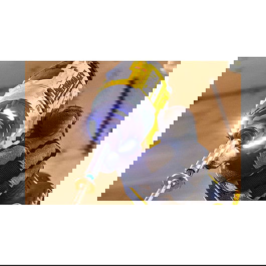 DeWALT DCF860NT-XJ Destornillador de Impacto 1/4" 18V Sin Escobillas, 4400Nm de Torque, Mango de Pistola, 3800 RPM, Negro y Amarillo