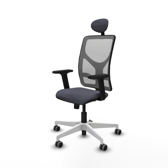 PIQUERAS Y CRESPO Silla de oficina Motilla con mecanismo Sincro, Gris PIQUERAS Y CRESPO Silla de oficina Motilla con mecanismo Sincro, Gris