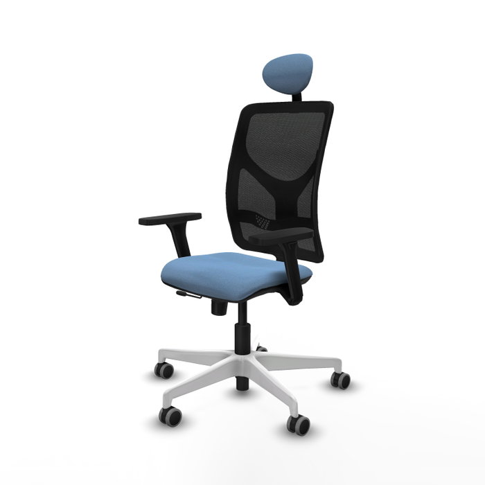 PIQUERAS Y CRESPO Silla de oficina Motilla con mecanismo Sincro/Traslack Azul cielo PIQUERAS Y CRESPO Silla de oficina Motilla con mecanismo Sincro/Traslack Azul cielo