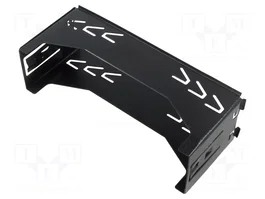 4CARMEDIA Semi-bastidor de montaje para radio Pioneer 1 DIN Negro