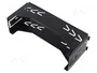 4CARMEDIA Semi-bastidor de montaje para radio Pioneer 1 DIN Negro