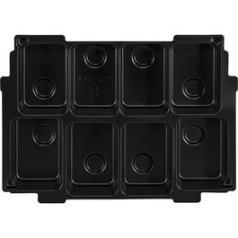 Makita Insertos de embutición para MAKPAC con capacidad para 8 baterías LXT
