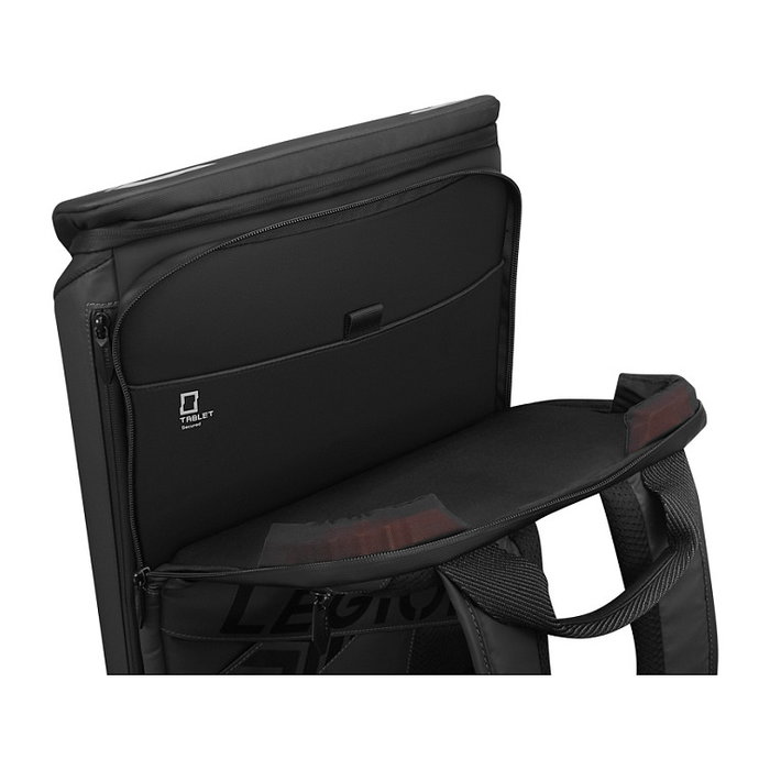 Lenovo Legion GB900 Mochila Gaming Armored para Portátil de 16 Pulgadas (40,64 cm), 10 Compartimentos, Resistente al Agua y Golpes, 20 L, Negro