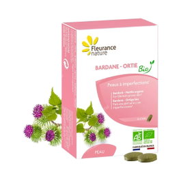 Fleurance Nature Bardana y Ortiga Bio 30 Comprimidos - 30 Días