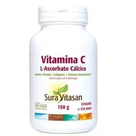 Sura Vitasan Vitamina C L-Ascorbato en polvo - 150 Gr