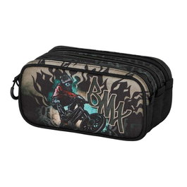 Pro-Dg Estuche Portatodo Trick FAN 2.2 Rise PRO-DG Multicolor con 3 Compartimentos y Material Ripstop