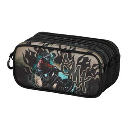 Pro-Dg Estuche Portatodo Trick FAN 2.2 Rise PRO-DG Multicolor con 3 Compartimentos y Material Ripstop