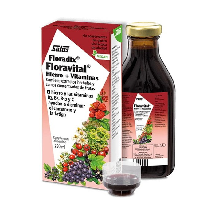 SALUS Floravital Hierro y Vitaminas 250 ml