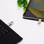 HP Memoria USB x206C-A de 64 GB con conectores USB Type-A y USB Type-C
