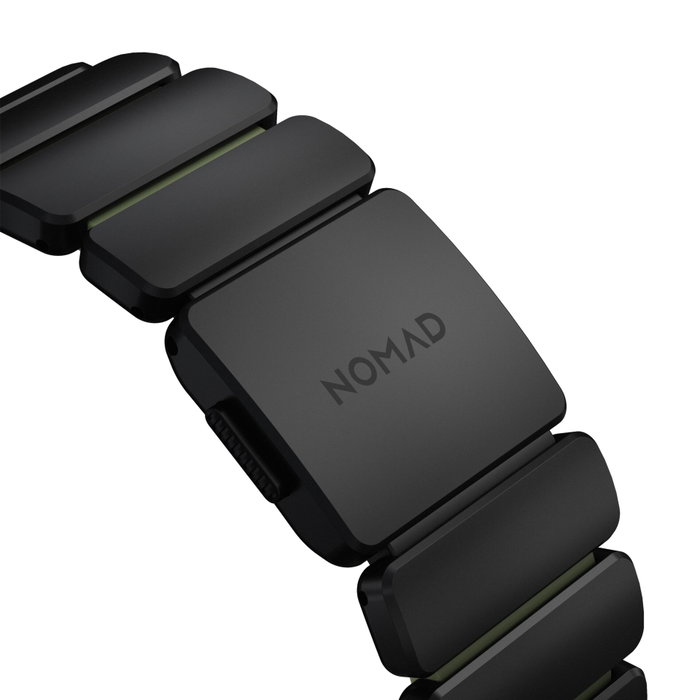 Nomad Stratos Band Titanium Black 49mm Forest