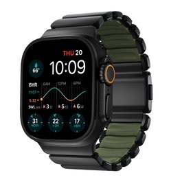 Nomad Stratos Band Titanium Black 49mm Forest