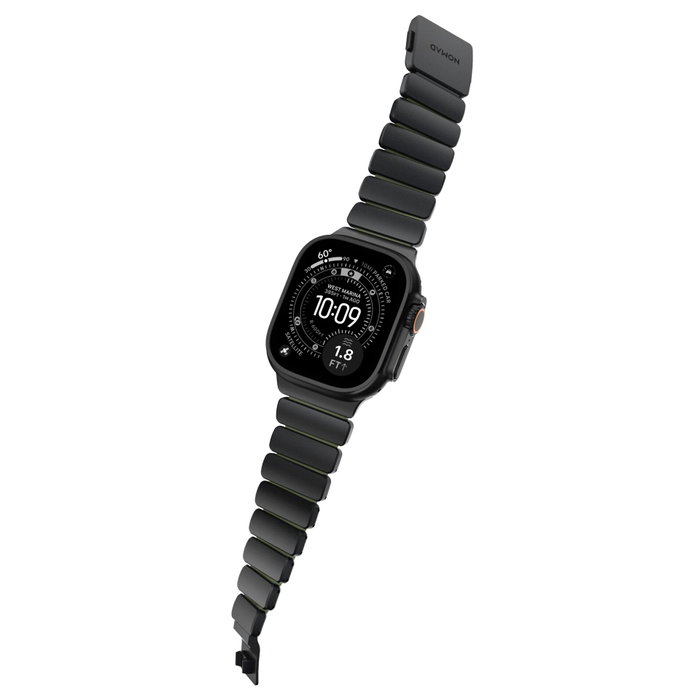 Nomad Stratos Band Titanium Black 49mm Forest