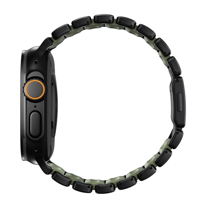 Nomad Stratos Band Titanium Black 49mm Forest