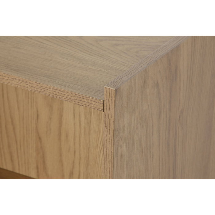 DKD Home Decor Mesa de Centro MDF Roble Natural con 2 Cajones DKD Home Decor Mesa de Centro MDF Roble Natural con 2 Cajones