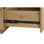 DKD Home Decor Mesa de Centro MDF Roble Natural con 2 Cajones