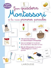 VOX, Gran quadern Montessori de les meves primeres paraules - Éditions Larousse