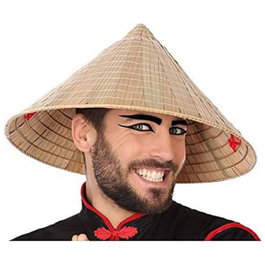Sombrero de Paja Oriental Marrón