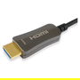 EQUIP Cable HDMI Óptico Activo 119431 50m 2.0 4K/60Hz HDR Ethernet Chapado en Oro