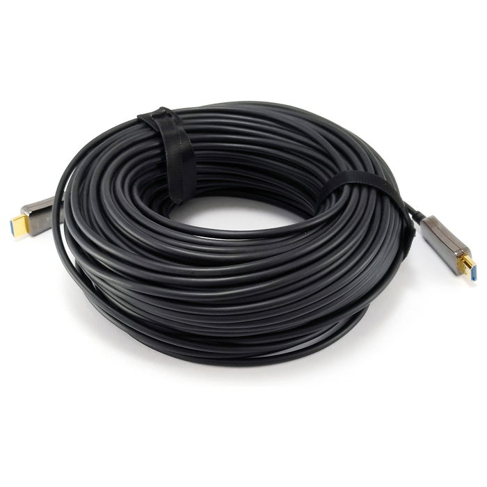EQUIP Cable HDMI Óptico Activo 119431 50m 2.0 4K/60Hz HDR Ethernet Chapado en Oro