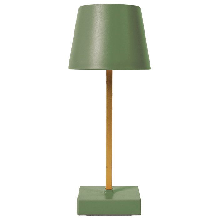 Home Deco Factory Lámpara Led Táctil con 3 Intensidades Verde para Decoración Moderna, 12 LED COB