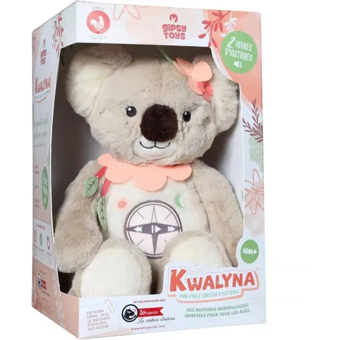 Gipsy Toys AUC3268060562440 Kwalyna mi koala cuentacuentos peluche