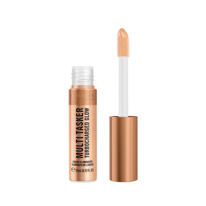 Rimmel London Iluminador Líquido Multi Tasker Turbocharged #006-It's Giving Glow 10 ml