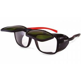 Optor Gafas Pegaso Soldadura Dúplex 1095 Ø5 Con Lentes Graduadas y Suplemento Abatible