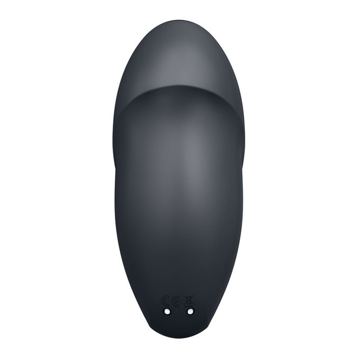 SATISFYER TAP CLIMAX Vibrador Gris 1un SATISFYER TAP CLIMAX Vibrador Gris 1un