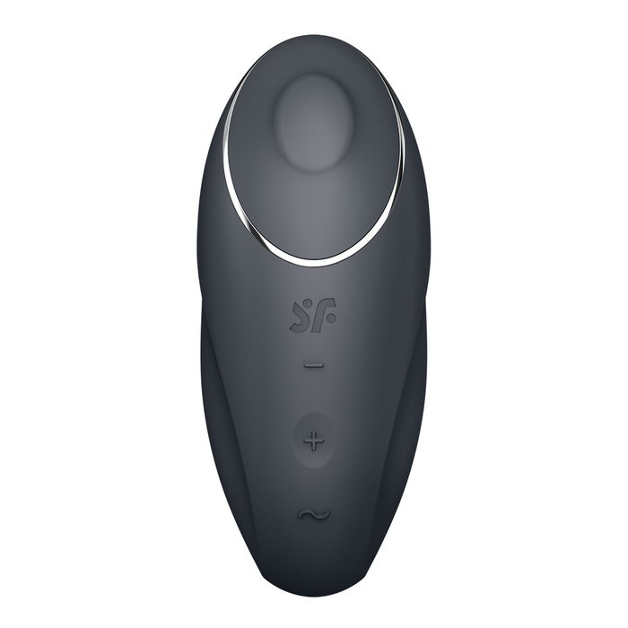 SATISFYER TAP CLIMAX Vibrador Gris 1un SATISFYER TAP CLIMAX Vibrador Gris 1un