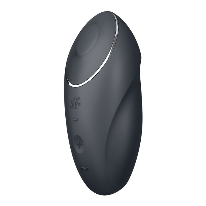 SATISFYER TAP CLIMAX Vibrador Gris 1un SATISFYER TAP CLIMAX Vibrador Gris 1un