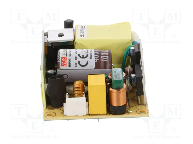 MEAN WELL RPS-45-5 Alimentador de impulso abierto 40W 5V 8A