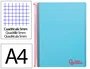 Liderpapel Cuaderno Espiral A4 Micro Wonder 120 Hojas 90g Cuadro 5mm Celeste