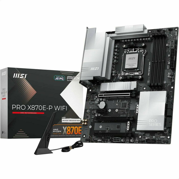 MSI PRO X870E-P WIFI Placa base AMD X870E Zócalo AM5 ATX Negra