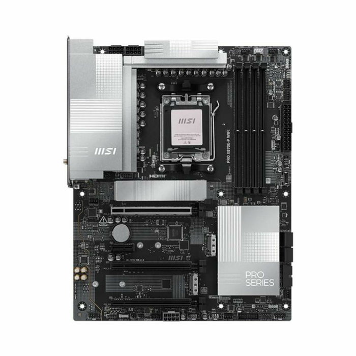 MSI PRO X870E-P WIFI Placa base AMD X870E Zócalo AM5 ATX Negra