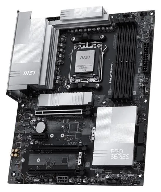 MSI PRO X870E-P WIFI Placa base AMD X870E Zócalo AM5 ATX Negra
