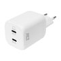 ACT Cargador USB-C 100W de 2 puertos con Power Delivery 3.2, PPS, AVS, QuickCharge y GaNFast