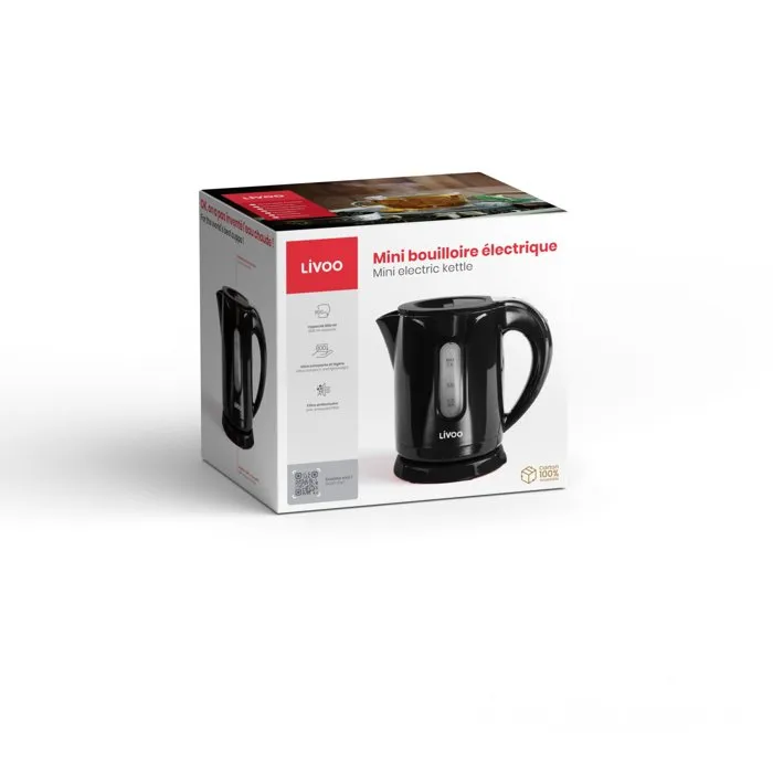 Livoo Tostadora DOD162N, Negro, Termostato Ajustable 7 Posiciones, Función Parada Manual, Descongelación y Recalentamiento, Expulsión Automática