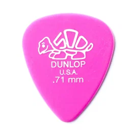 Dunlop Púas Delrin 500 0,71 mm (Pack de 72)