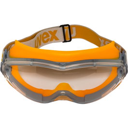 uvex Gafas de protección ultrasonic gris/naranja
