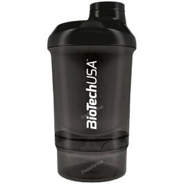 BIOTECHUSA WAVE+ NANO SHAKER 300ML (+150ML) PANTHER BLACK