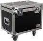 ALGAMLIGHT Flight Case para 2 Blinder 400 CW WWA con Ruedas y Compartimento para Accesorios