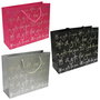 Party Time Bolsa Regalo 20x25x8 cm Colores Surtidos Fucsia Gris Negro A Gift For You