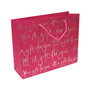 Party Time Bolsa Regalo 20x25x8 cm Colores Surtidos Fucsia Gris Negro A Gift For You